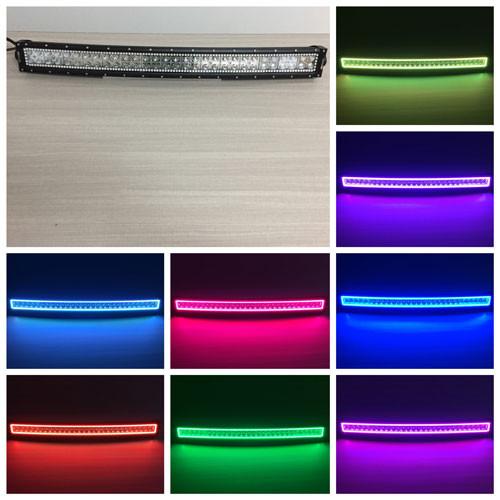 31.5" RGB Halo Curved Light Bar