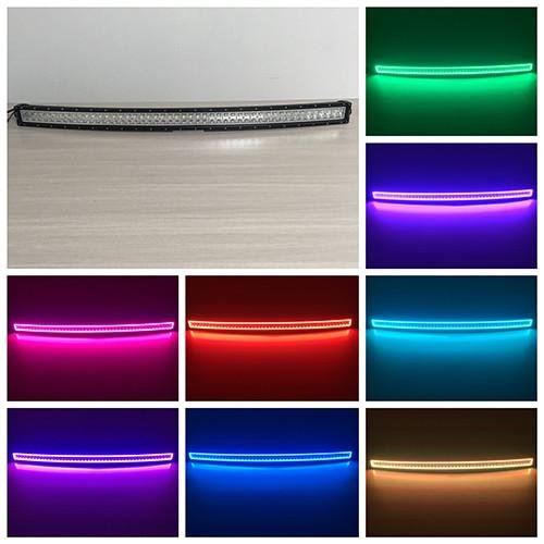 50'' RGB Halo Curved Light Bar