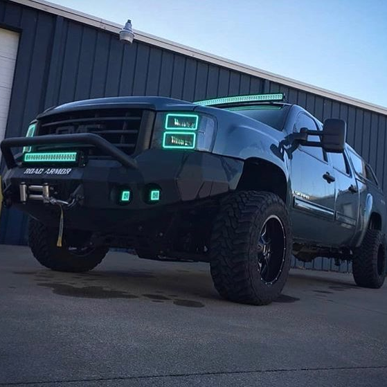 50'' RGB Halo Curved Light Bar