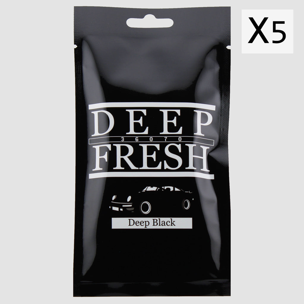 DEEP BLACK AIR FRESHENER 5x