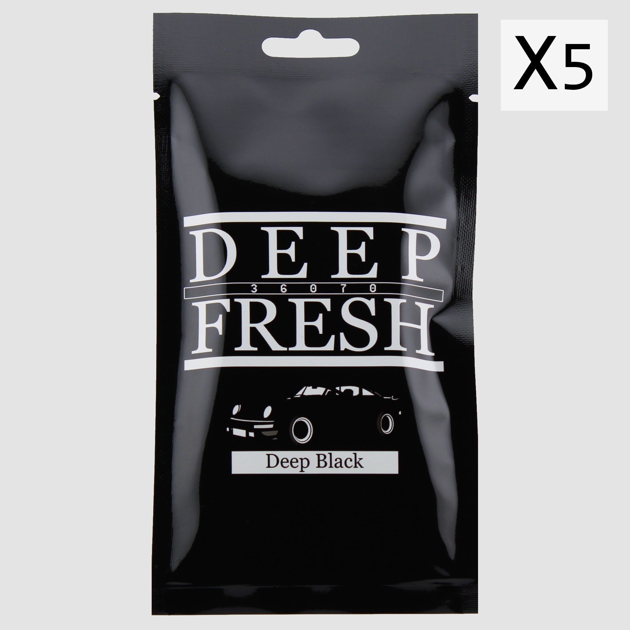 DEEP BLACK AIR FRESHENER 5x