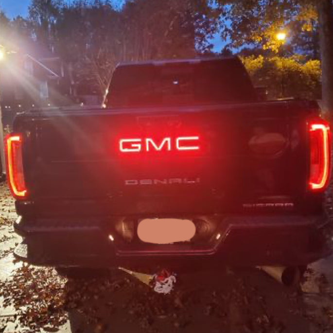 GMC emblem Front Grille RGBW led logo light