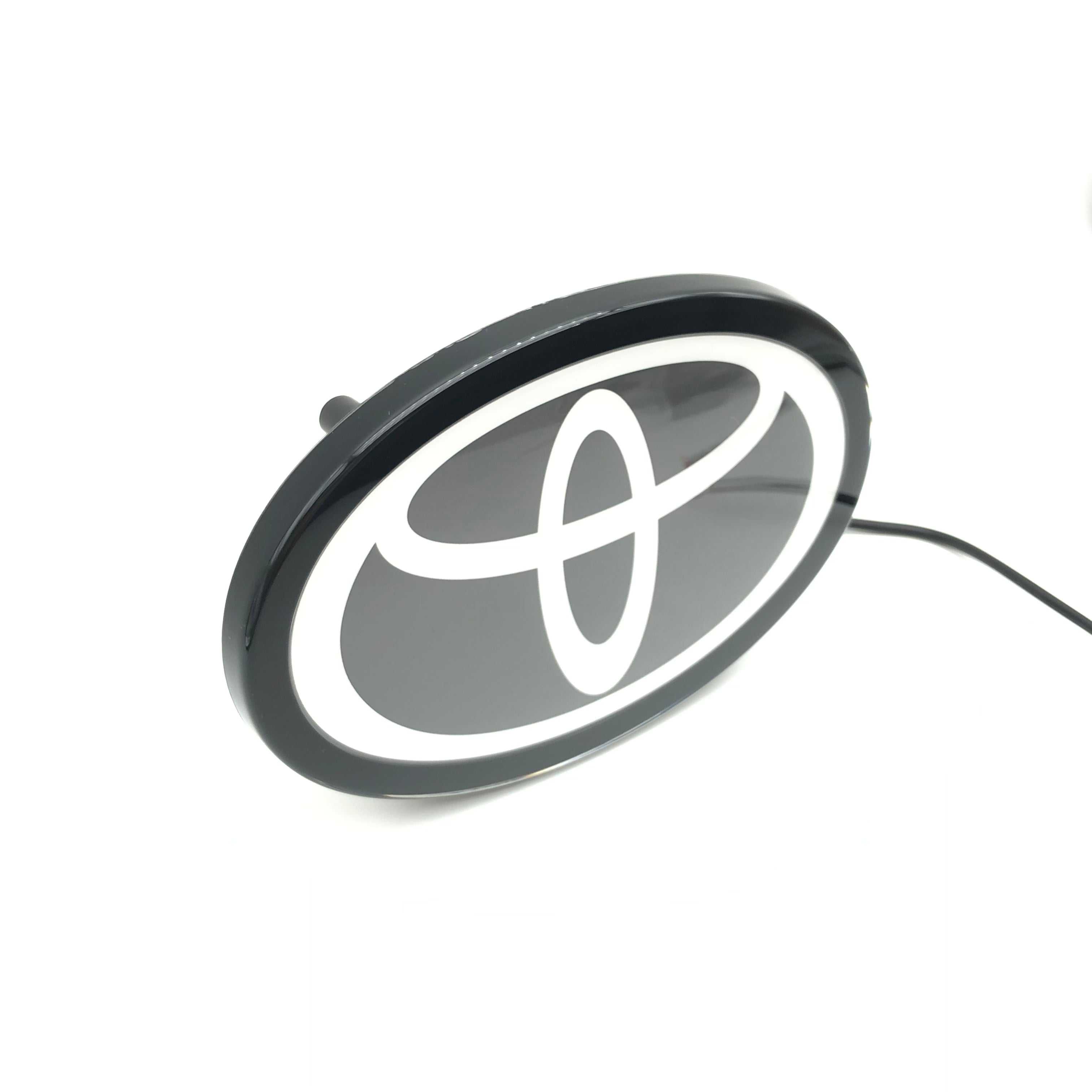 Toyota Logo Front Grille LED Dynamic Illuminated Emblem Compatible with ACC Radar