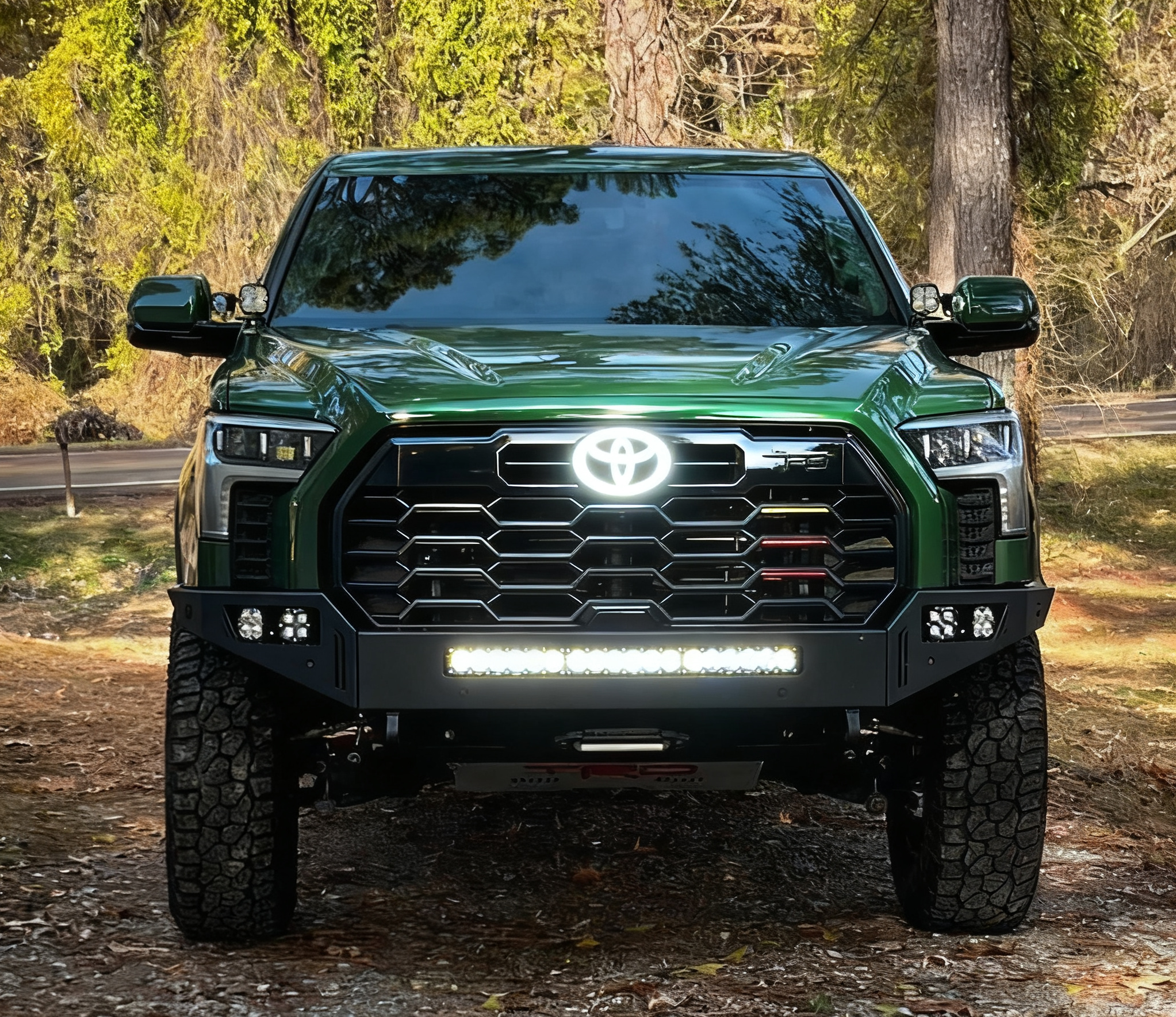 Toyota Logo Front Grille LED Dynamic Illuminated Emblem Compatible with ACC Radar